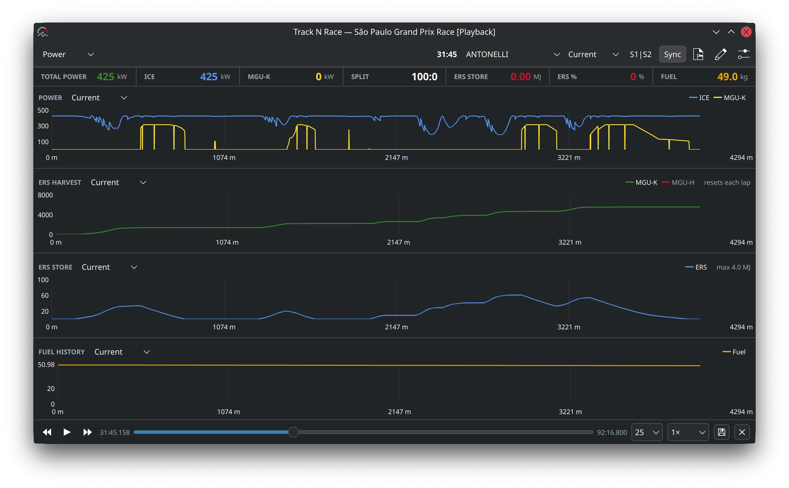 Qt frontend: Power